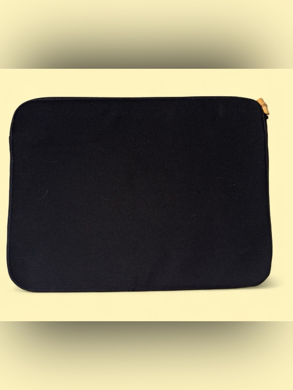Boutique NWT Minimalist Canvas Laptop Sleeve / Computer Case - Picture 4 of 5